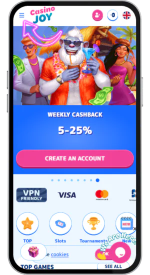 Fishin Frenzy registration